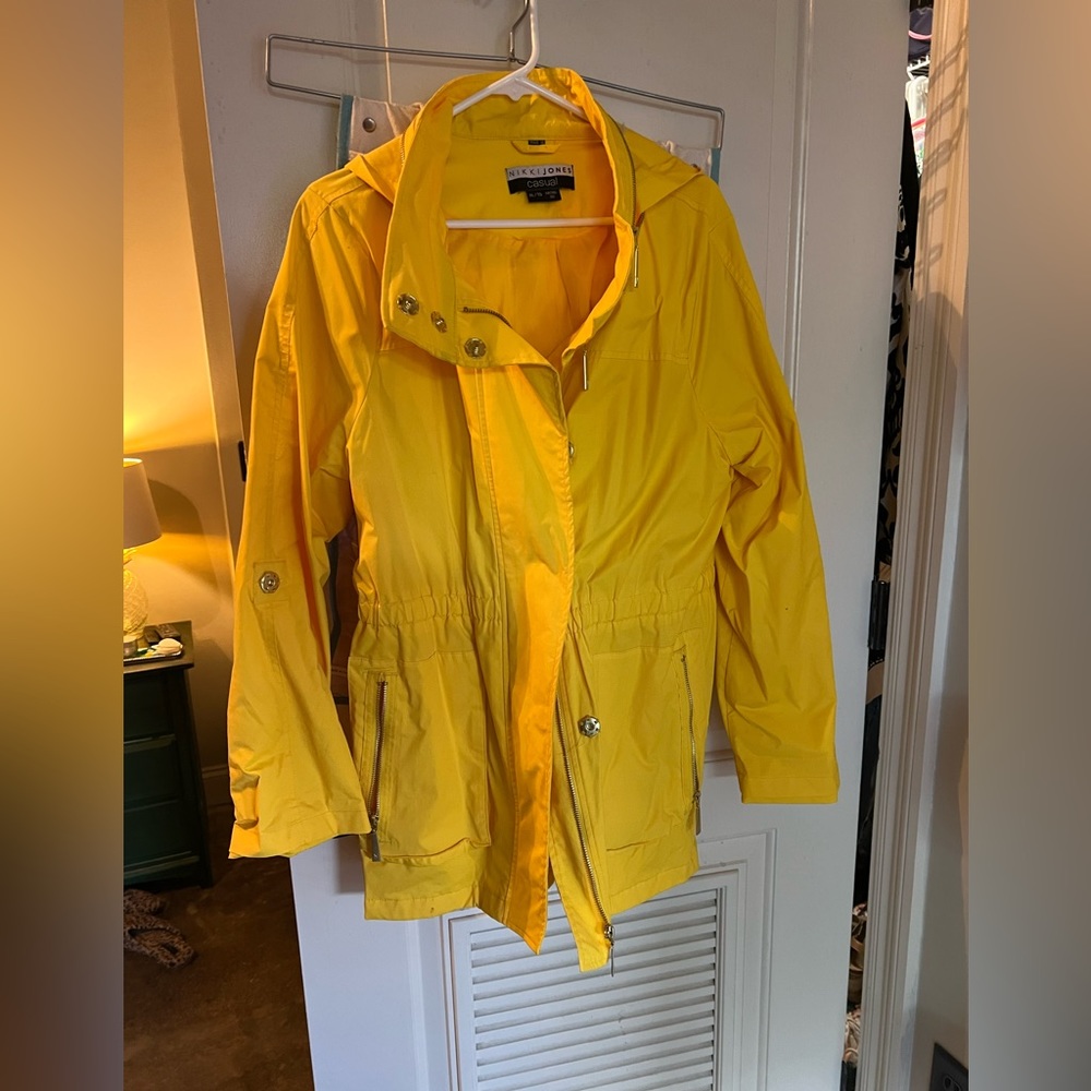 #1 selling Rain jacket (yellow/XL)